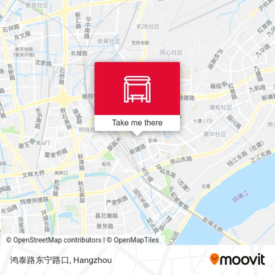 鸿泰路东宁路口 map