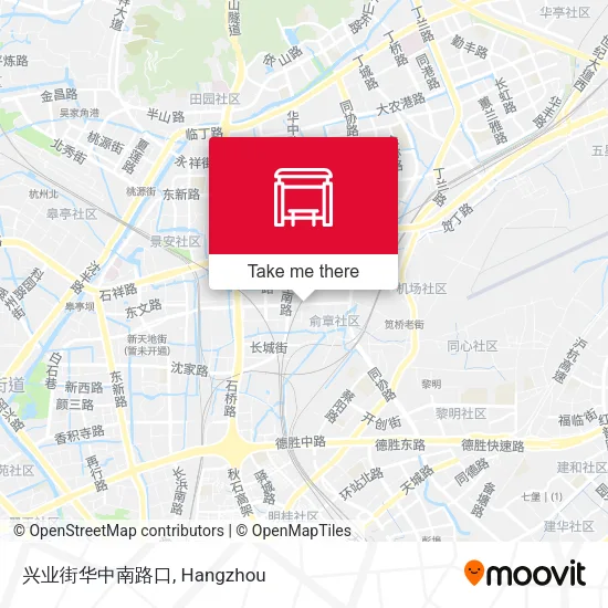 兴业街华中南路口 map