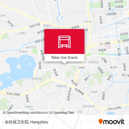 余杭镇卫生院 map