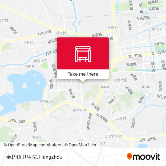 余杭镇卫生院 map