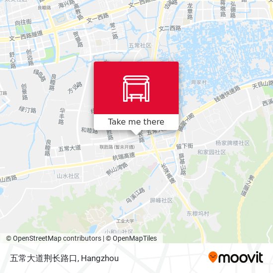 五常大道荆长路口 map