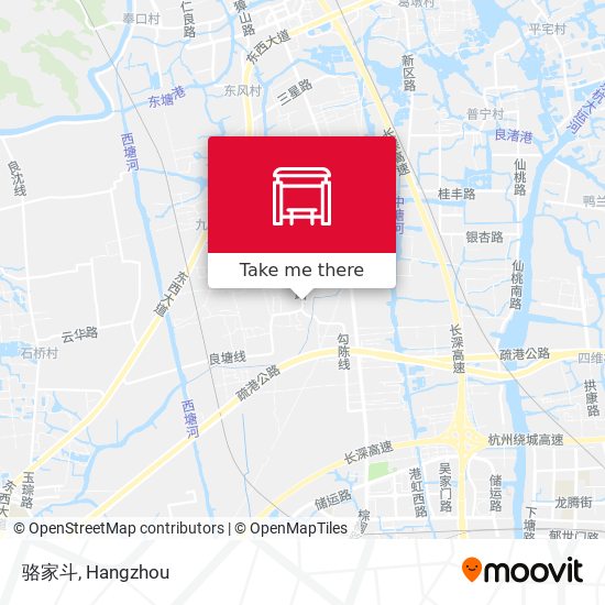 骆家斗 map