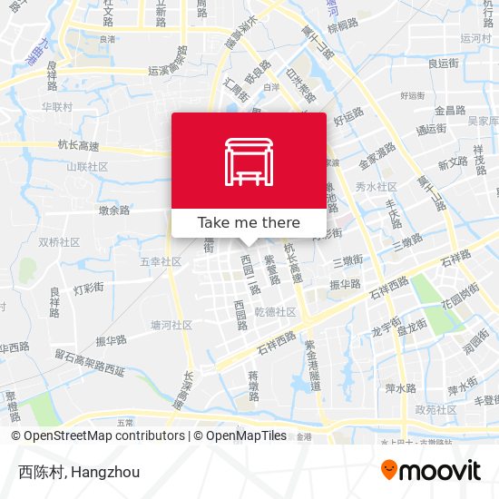 西陈村 map