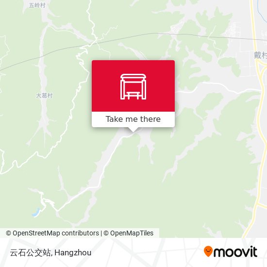云石公交站 map