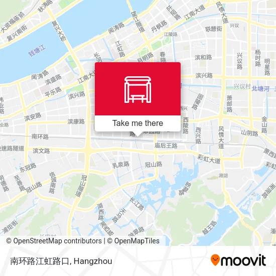 南环路江虹路口 map