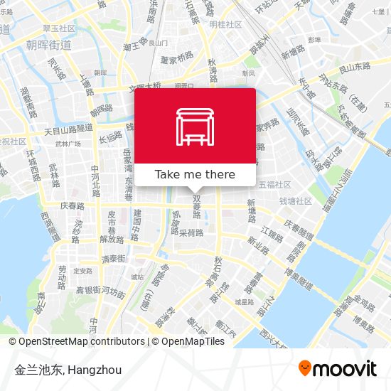 金兰池东 map
