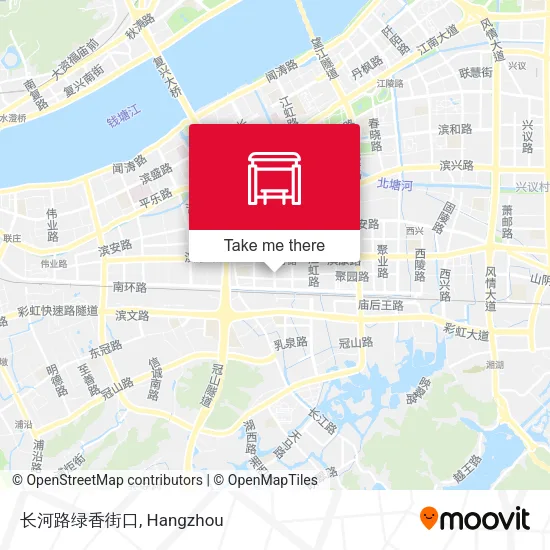 长河路绿香街口 map