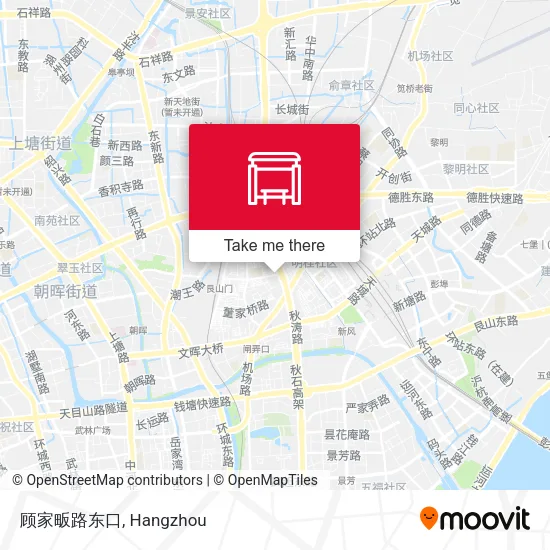 顾家畈路东口 map