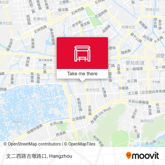 文二西路古墩路口 map