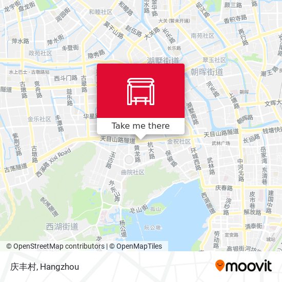 庆丰村 map