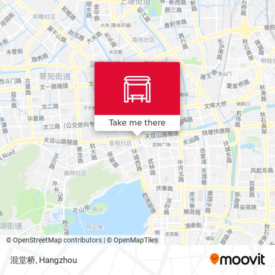 混堂桥 map