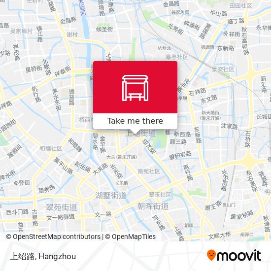上绍路 map