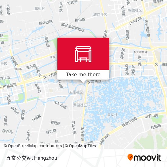 五常公交站 map