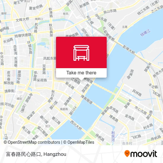 富春路民心路口 map