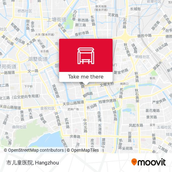 市儿童医院 map