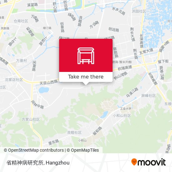 省精神病研究所 map