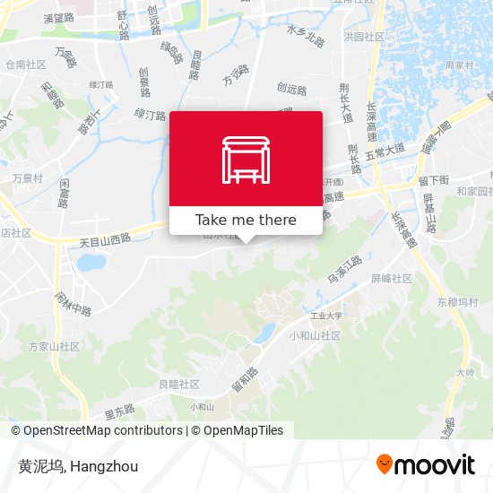 黄泥坞 map