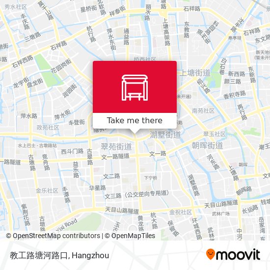 教工路塘河路口 map