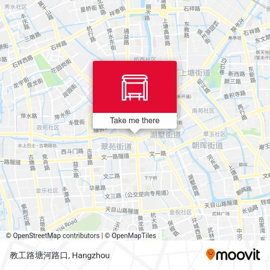 教工路塘河路口 map