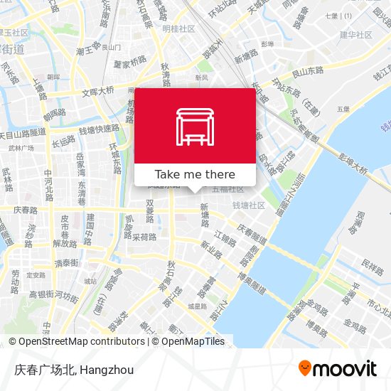 庆春广场北 map