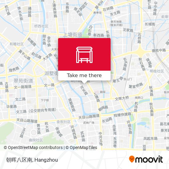 朝晖八区南 map