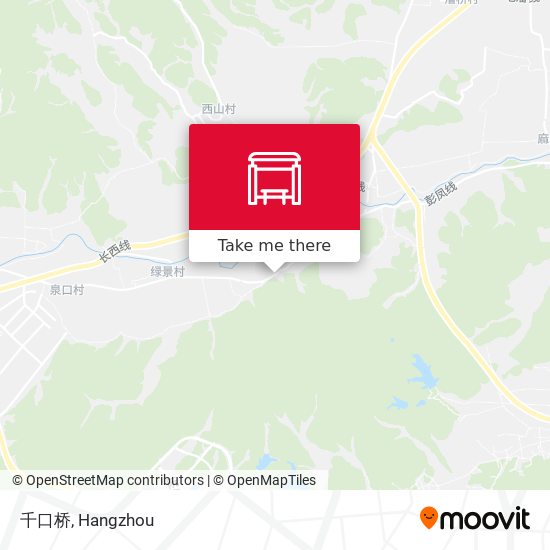千口桥 map