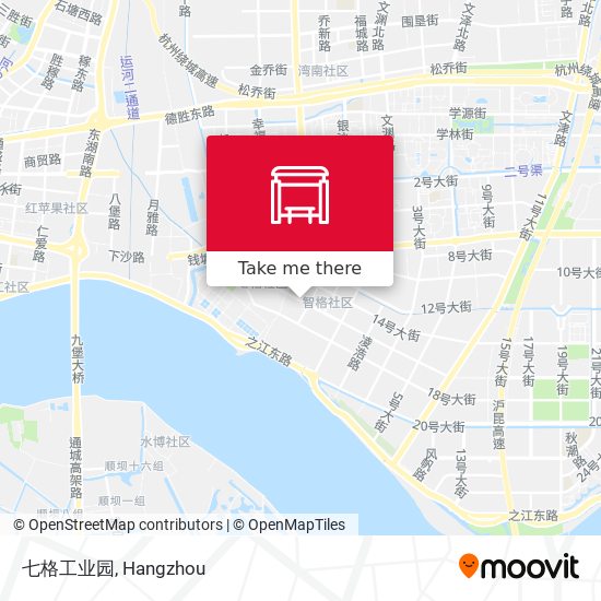 七格工业园 map