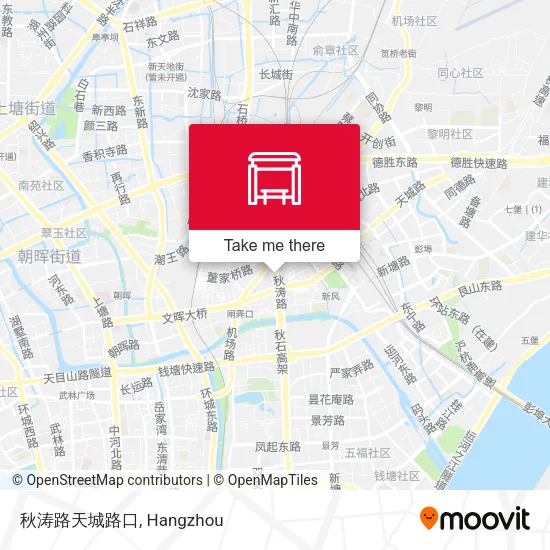 秋涛路天城路口 map