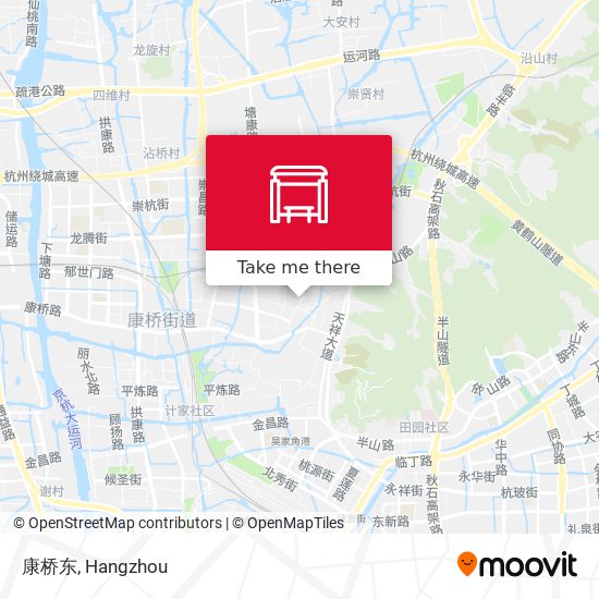 康桥东 map