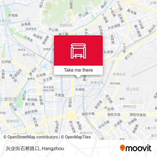 兴业街石桥路口 map