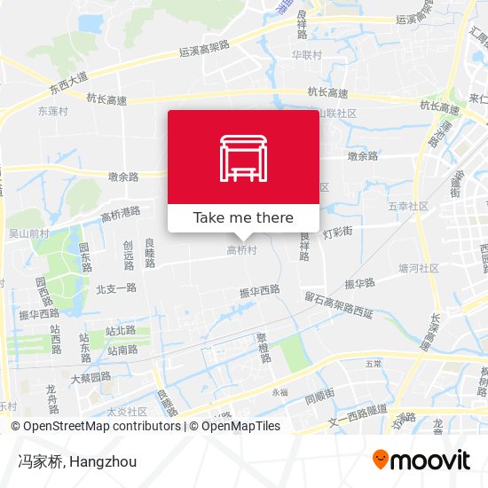 冯家桥 map