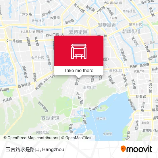 玉古路求是路口 map