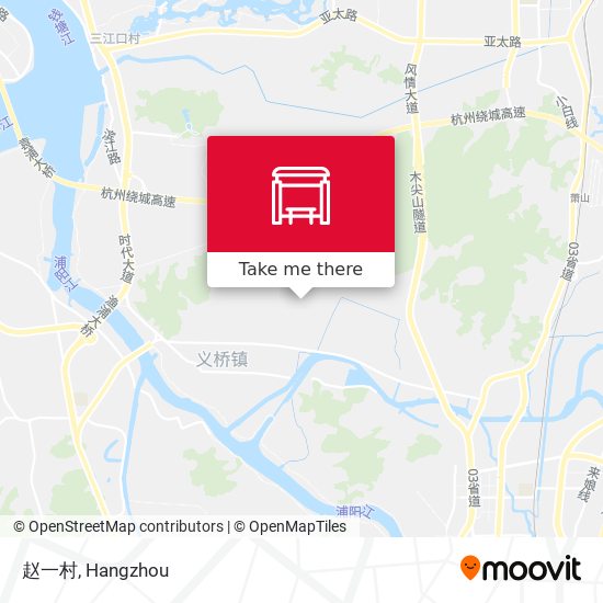 赵一村 map