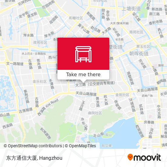 东方通信大厦 map