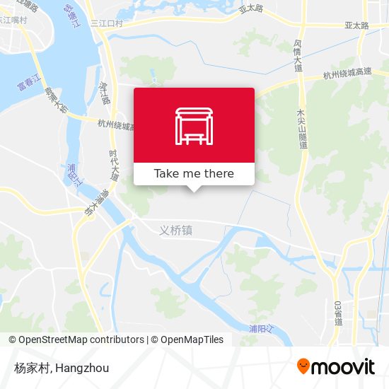 杨家村 map