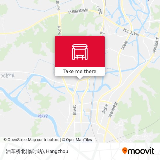 油车桥北(临时站) map