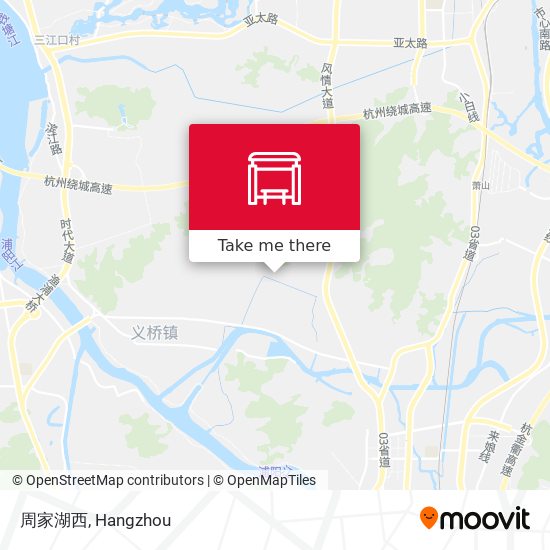周家湖西 map