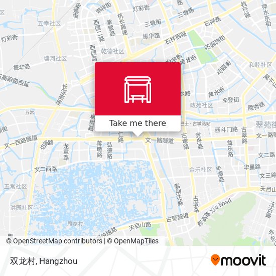 双龙村 map