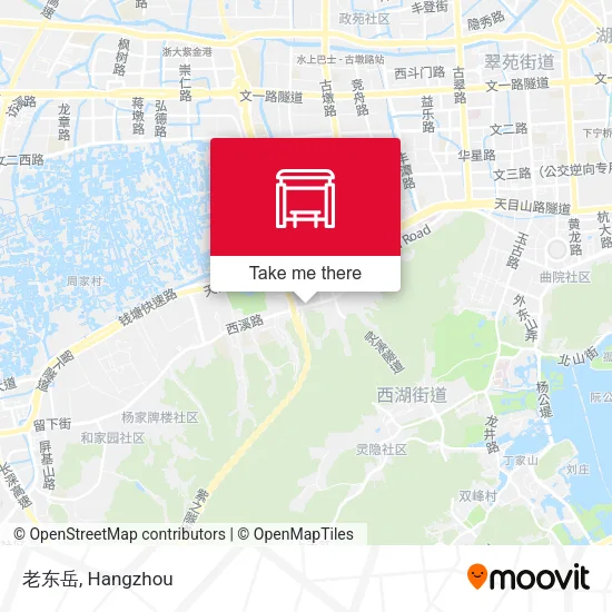 老东岳 map