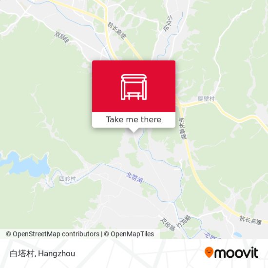 白塔村 map