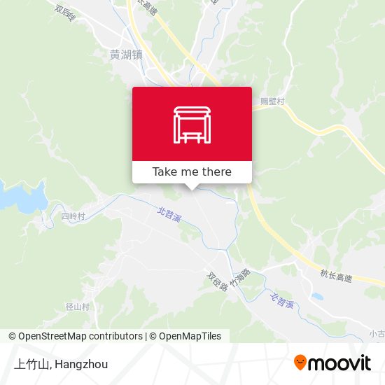 上竹山 map