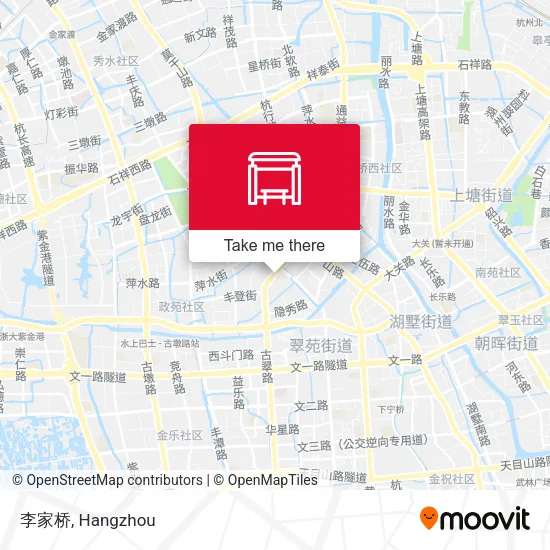 李家桥 map