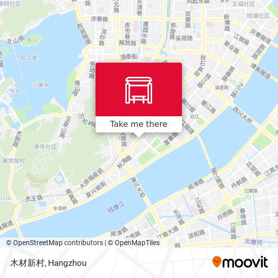木材新村 map