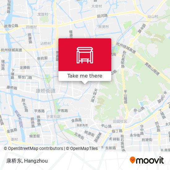 康桥东 map