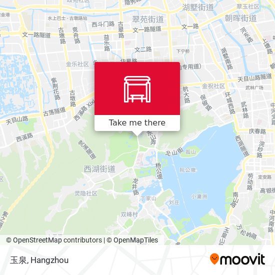 玉泉 map