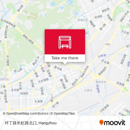 环丁路长虹路北口 map