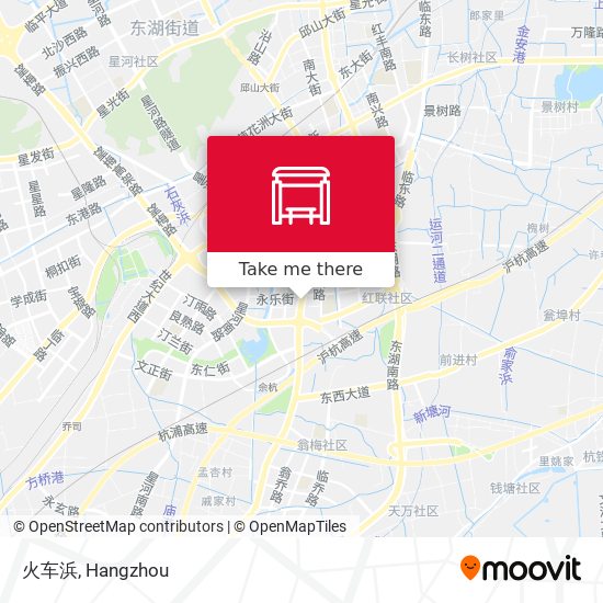 火车浜 map
