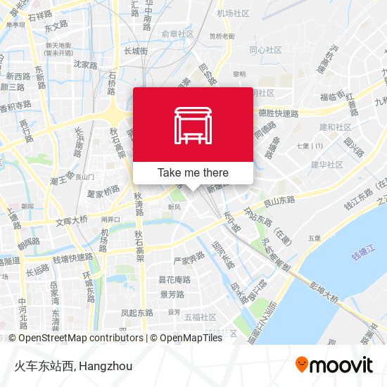 火车东站西 map