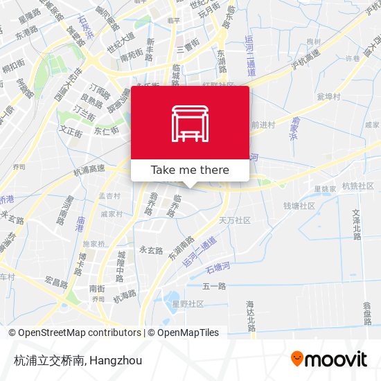 杭浦立交桥南 map