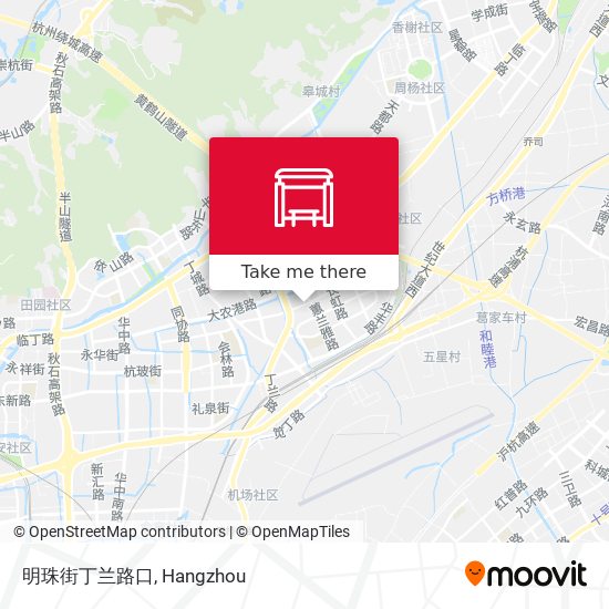 明珠街丁兰路口 map